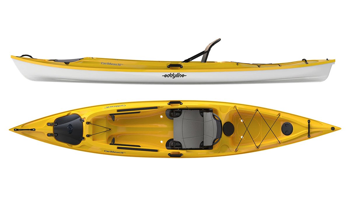 Eddyline Caribbean 14FS sit on top kayak review