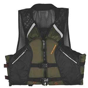Stearns Comfort Series Collared Angler Kayak Fishing Life Vest