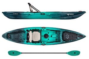 Vibe-Yellowfin-120-Kayak-Package-12-Foot-Fishing-Kayak