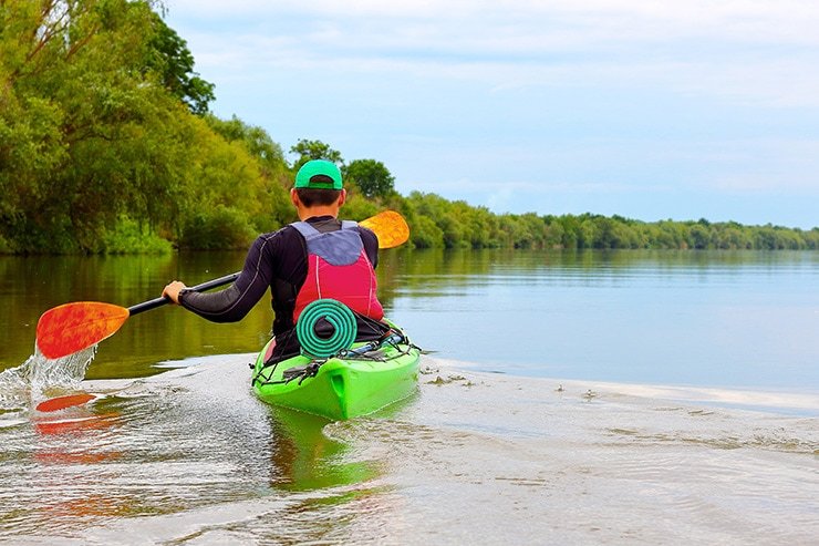 how to paddle a kayak featured